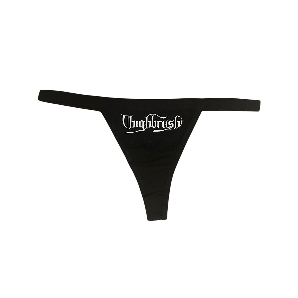 THIGHBRUSH® "OUTLAW" - Women's Thong Underwear - Black - THIGHBRUSH® - THIGHBRUSH® 