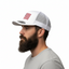 THIGHBRUSH® Patriotic Trucker Snapback Hat - White