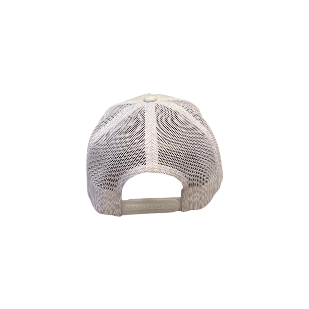 THIGHBRUSH® Patriotic Trucker Snapback Hat - White