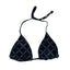 THIGHBRUSH® SWIM - X MARKS THE SPOT - Women's Bikini Separates - Black