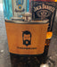 THIGHBRUSH® Stainless Steel Leather Wrapped Flask