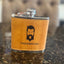 THIGHBRUSH® Stainless Steel Leather Wrapped Flask