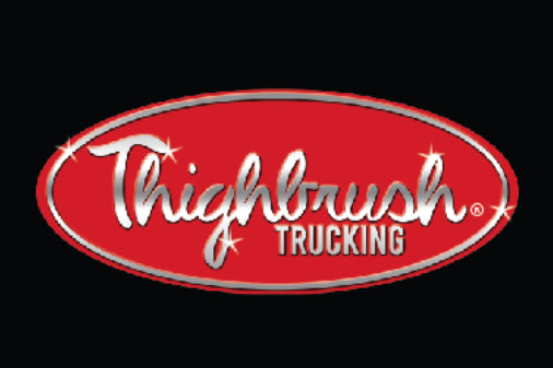 THIGHBRUSH® TRUCKING - Trucker Snapback Hat  - Black