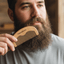 THIGHBRUSH® Natural "Wood" Beard Comb