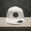 THIGHBRUSH® BEARD RIDING COMPANY - Flat Bill Trucker Snapback Hat - White with Black