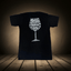 THIGHBRUSH® - WINE-DINE-69 - Men's T-Shirt - Black