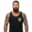 THIGHBRUSH® BEARD RIDING COMPANY - Men's Tank Top - Black with Gold