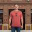 THIGHBRUSH® TACTICAL - FIND 'EM HOT, LEAVE THEM WET! - Men's T-Shirt - Red