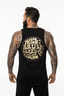 THIGHBRUSH® BEARD RIDING COMPANY - Men's Tank Top - Black with Gold