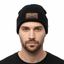 THIGHBRUSH® APPAREL - EN FUEGO - Cuffed Beanies - Black