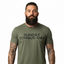 THIGHBRUSH® - SUNDAY TONGUE-DAY - Men's T-Shirt - Military Green