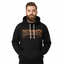 THIGHBRUSH® APPAREL - "EN FUEGO" - Unisex Hooded Sweatshirt - Black