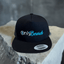 THIGHBRUSH® - ONLY BEARDS - Flat Bill Trucker Snapback Hat - Black