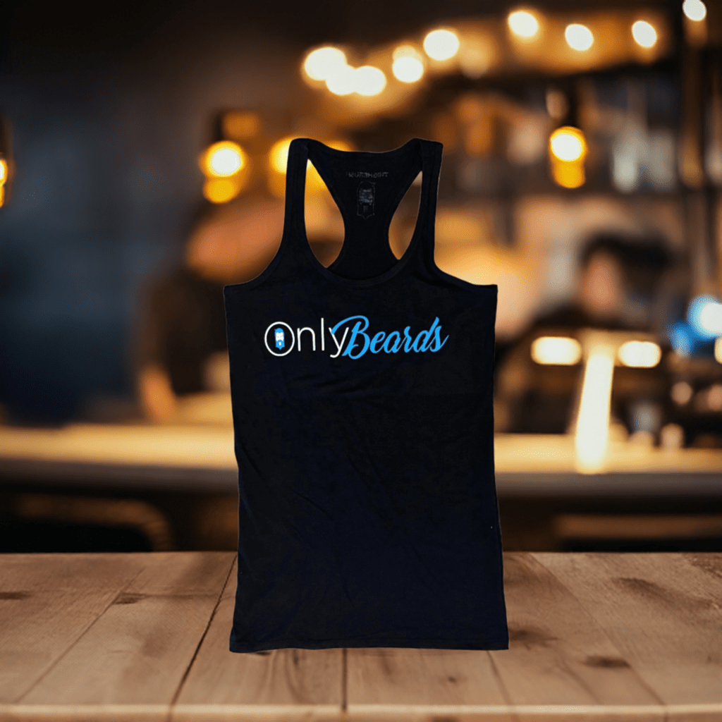 THIGHBRUSH® - ONLY BEARDS - Women's Tank Top - Black