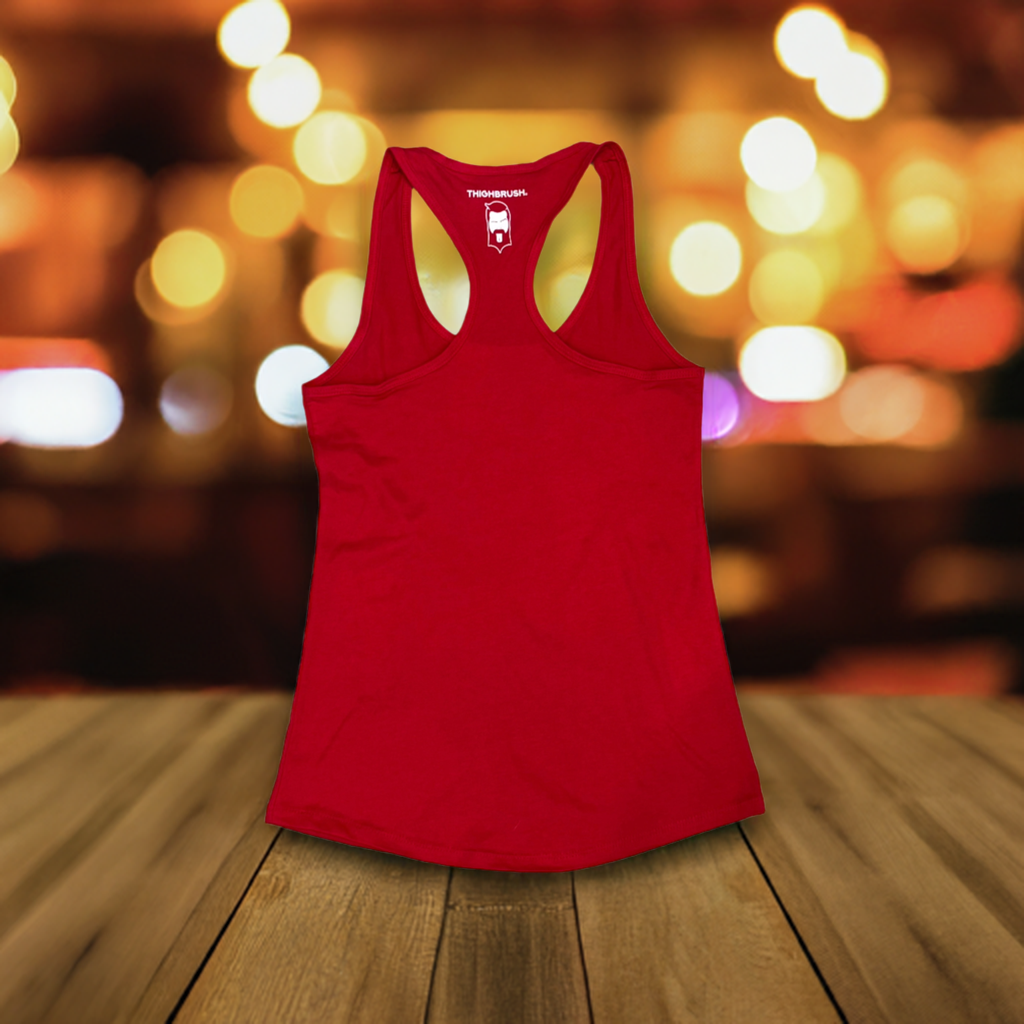 THIGHBRUSH® - MAKING FOREPLAY GREAT AGAIN - Women's Tank Top - Red 2.0