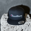 THIGHBRUSH® - CUNNILINGUS - Trucker Snapback Hat - Black - Flat Bill