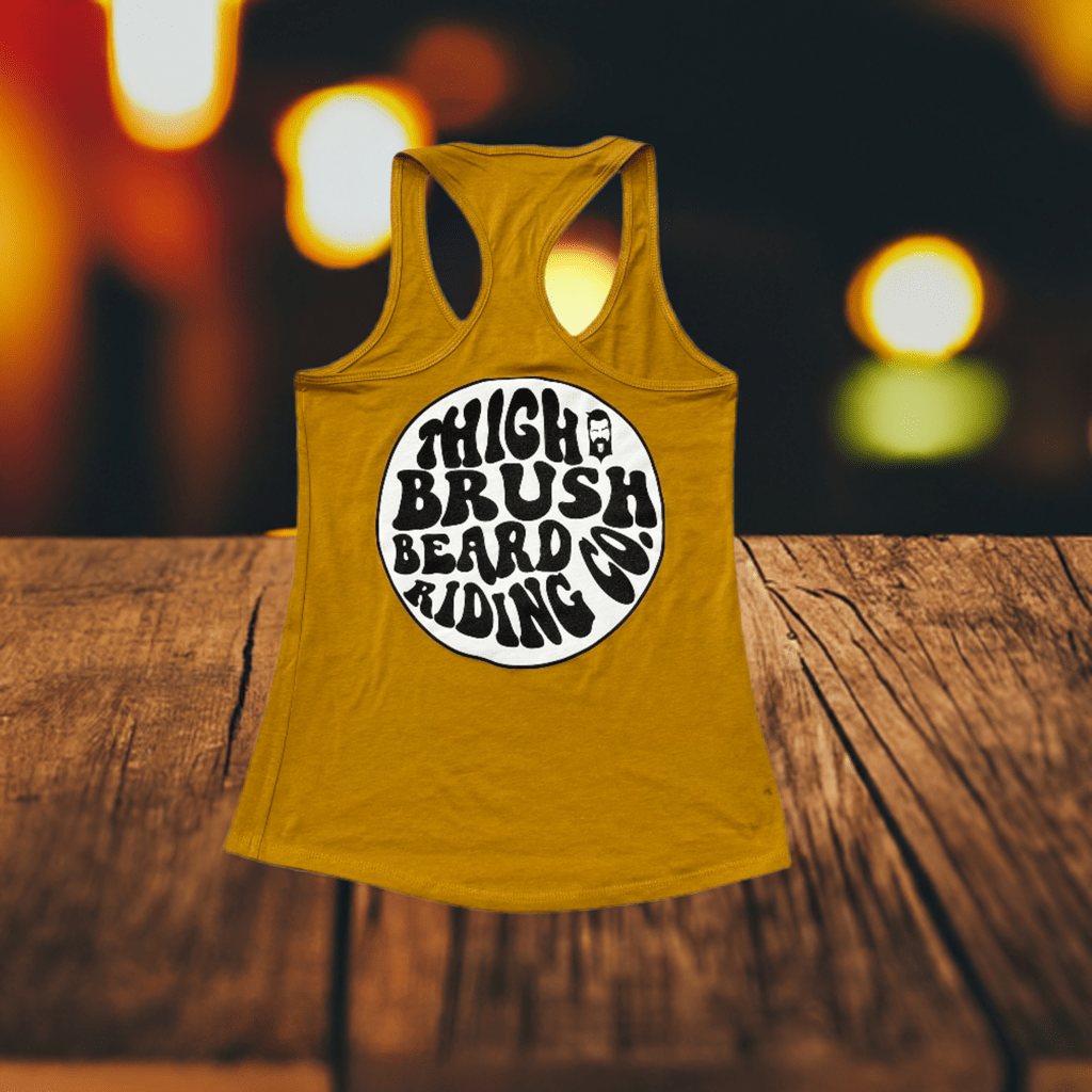 THIGHBRUSH® BEARD RIDING COMPANY - Women's Tank Top - Gold