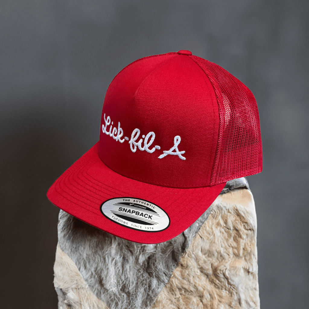 THIGHBRUSH® - LICK-FIL-A - Trucker Snapback Hat - Red