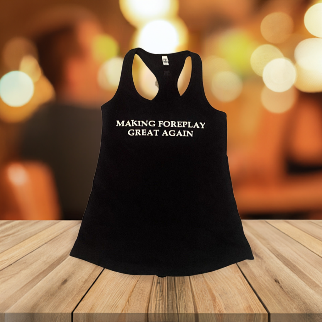 THIGHBRUSH® - MAKING FOREPLAY GREAT AGAIN - Women's Tank Top - Black