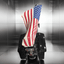 THIGHBRUSH® - STARS AND STRIPES - Water Repellant Motorcycle Cover and Sun Shade