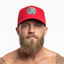 THIGHBRUSH® BEARD RIDING COMPANY - Fitted Hat - Red