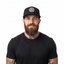 THIGHBRUSH® BEARD RIDING COMPANY - Fitted Hat - Black