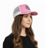 THIGHBRUSH® BEARD RIDING COMPANY - Trucker Snapback Hat - Pink/White