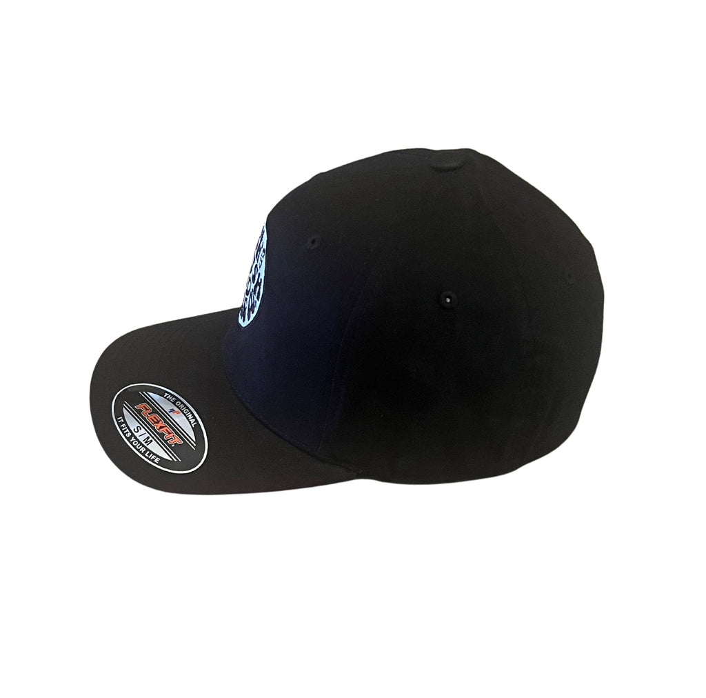 THIGHBRUSH® BEARD RIDING COMPANY - FlexFit Hat - Black