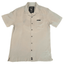 THIGHBRUSH® LOUNGE "Happy Hour 6-9 Daily" Men's Resort Shirt - Khaki