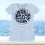 THIGHBRUSH® BEARD RIDING COMPANY - Women's Burn Out Tees - White