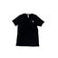 THIGHBRUSH® - Men's Basic V-Neck T-Shirt - Face Logo - Black