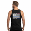 THIGHBRUSH® - LICK THE PINK, BACK THE BLUE - Men's Tank Top - Black