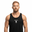 THIGHBRUSH® - LICK THE PINK, BACK THE BLUE - Men's Tank Top - Black