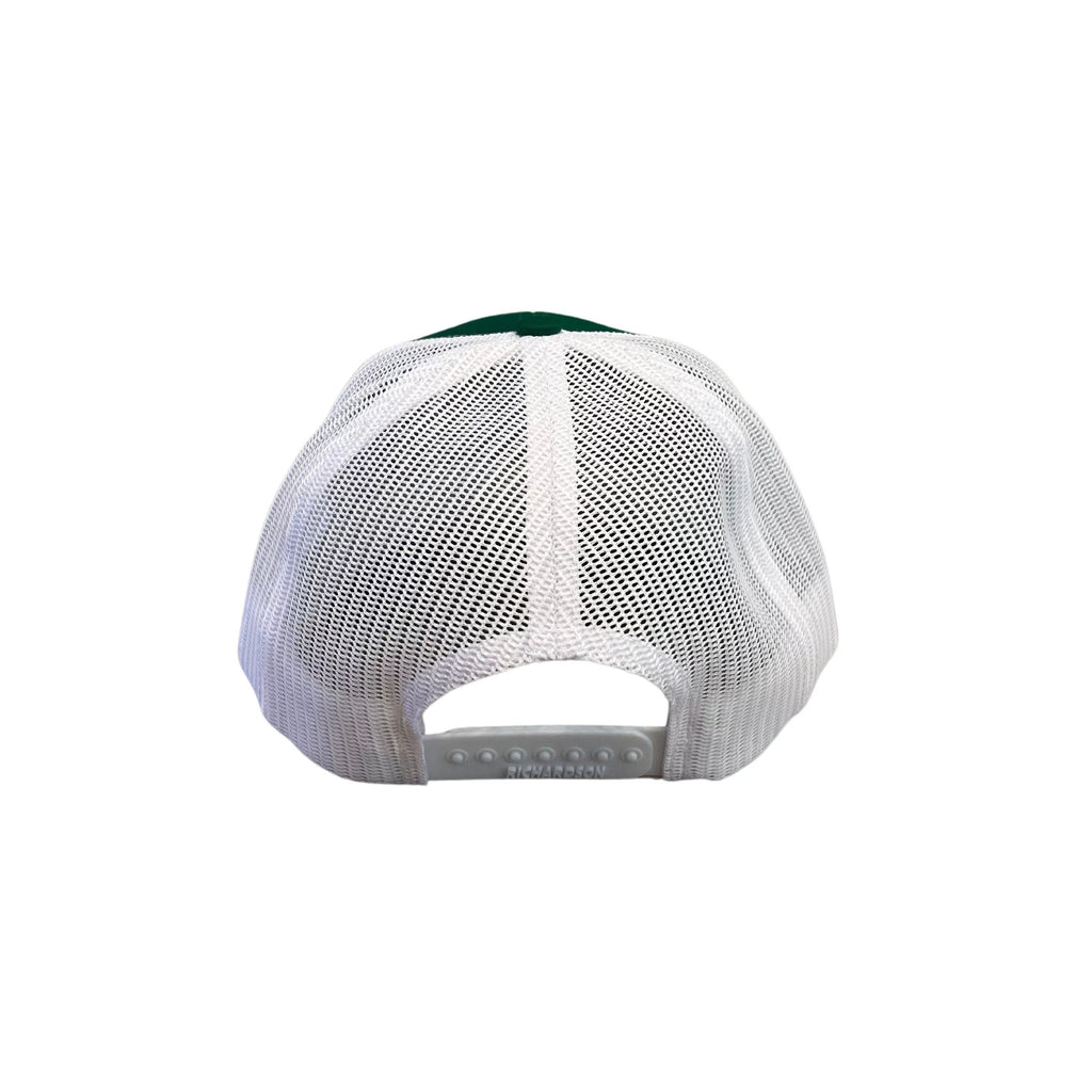 THIGHBRUSH® - Trucker Snapback Hat - Green and White