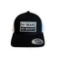 NO BEARD NO BOOTY® COLLECTION by THIGHBRUSH® - Trucker Snapback Hat - Black and White