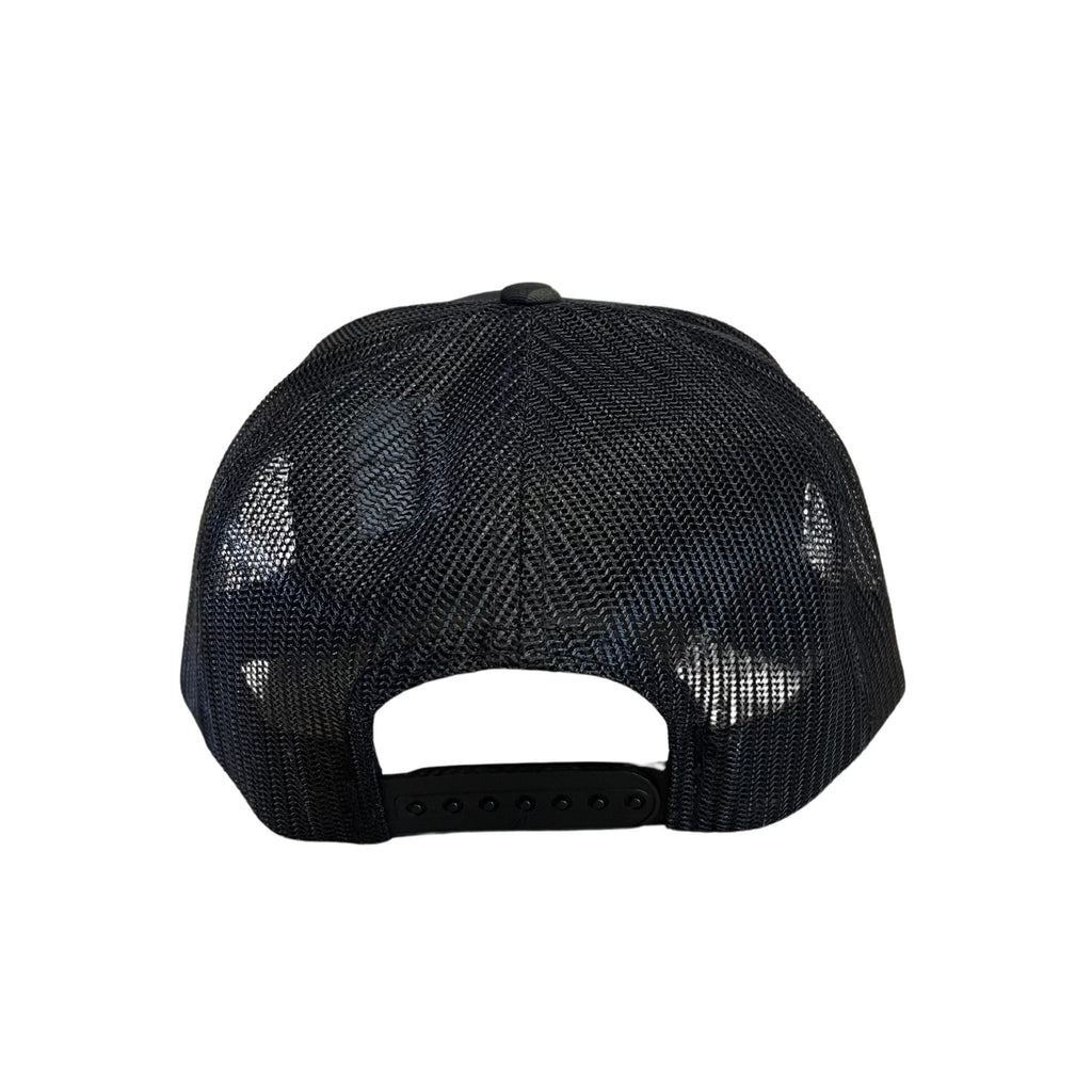 THIGHBRUSH® - Flat Bill Trucker Snapback Hat - MultiCam Black