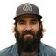 THIGHBRUSH® BEARD RIDING COMPANY - Trucker Snapback Hat - Charcoal and White