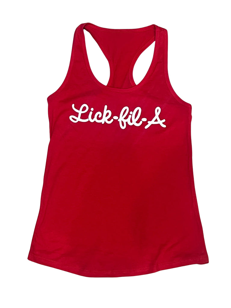 THIGHBRUSH® - Lick-fil-A - Women's Tank Top - Red