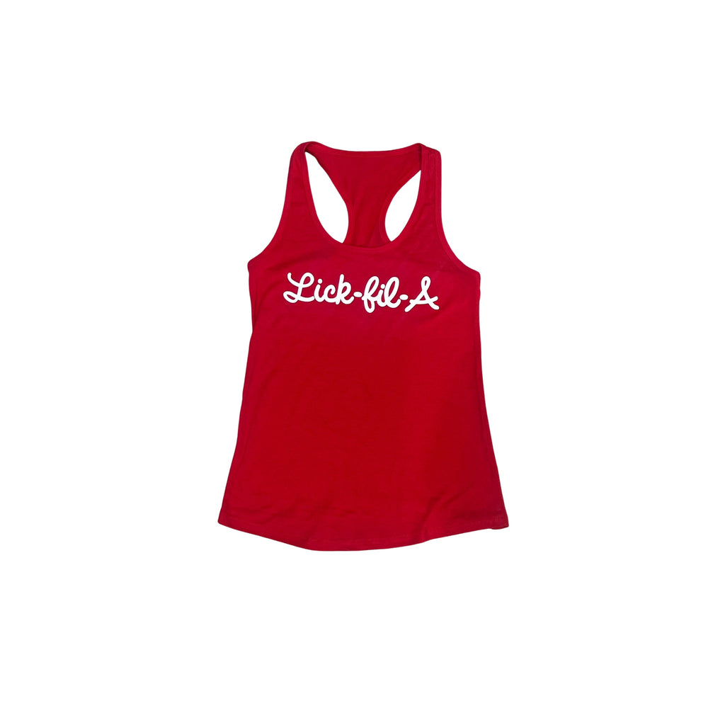 THIGHBRUSH® - Lick-fil-A - Women's Tank Top - Red