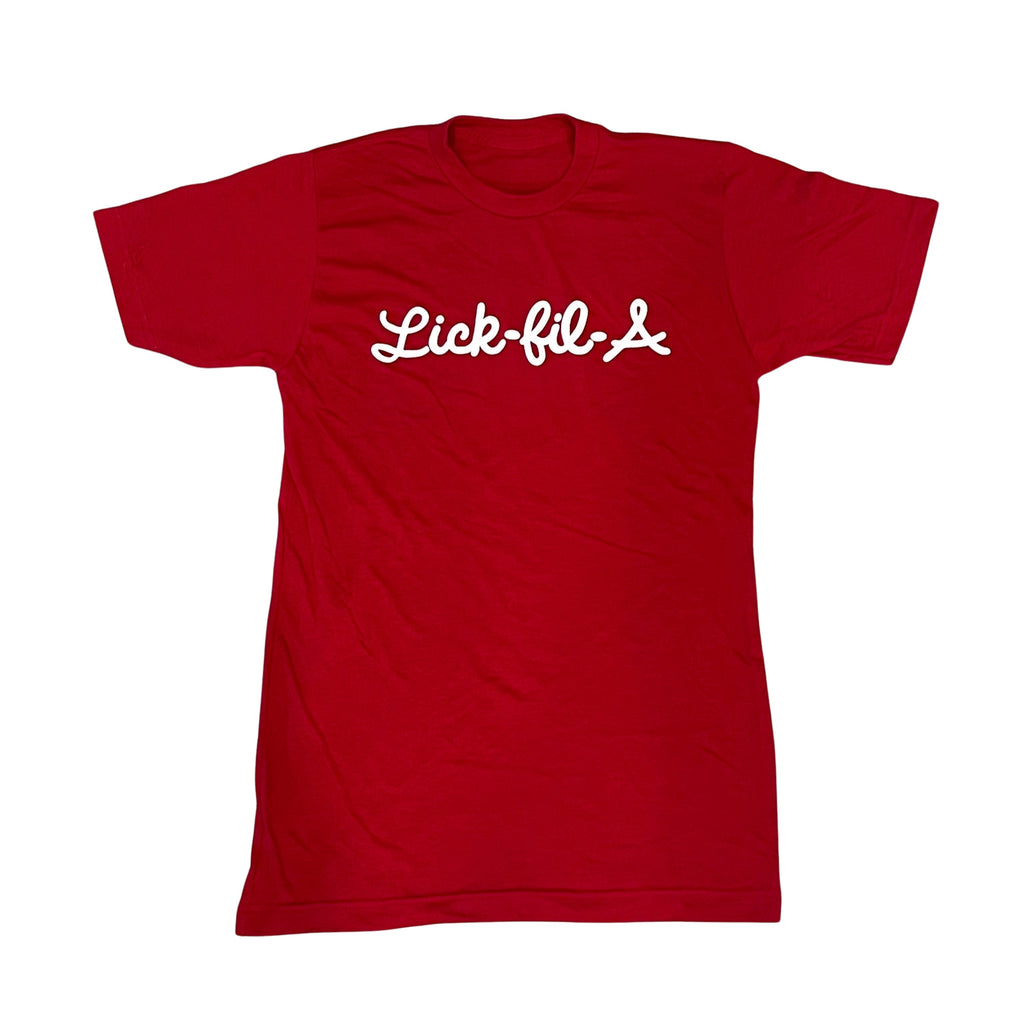 THIGHBRUSH® - Lick-fil-A - Men's T-Shirt - Red