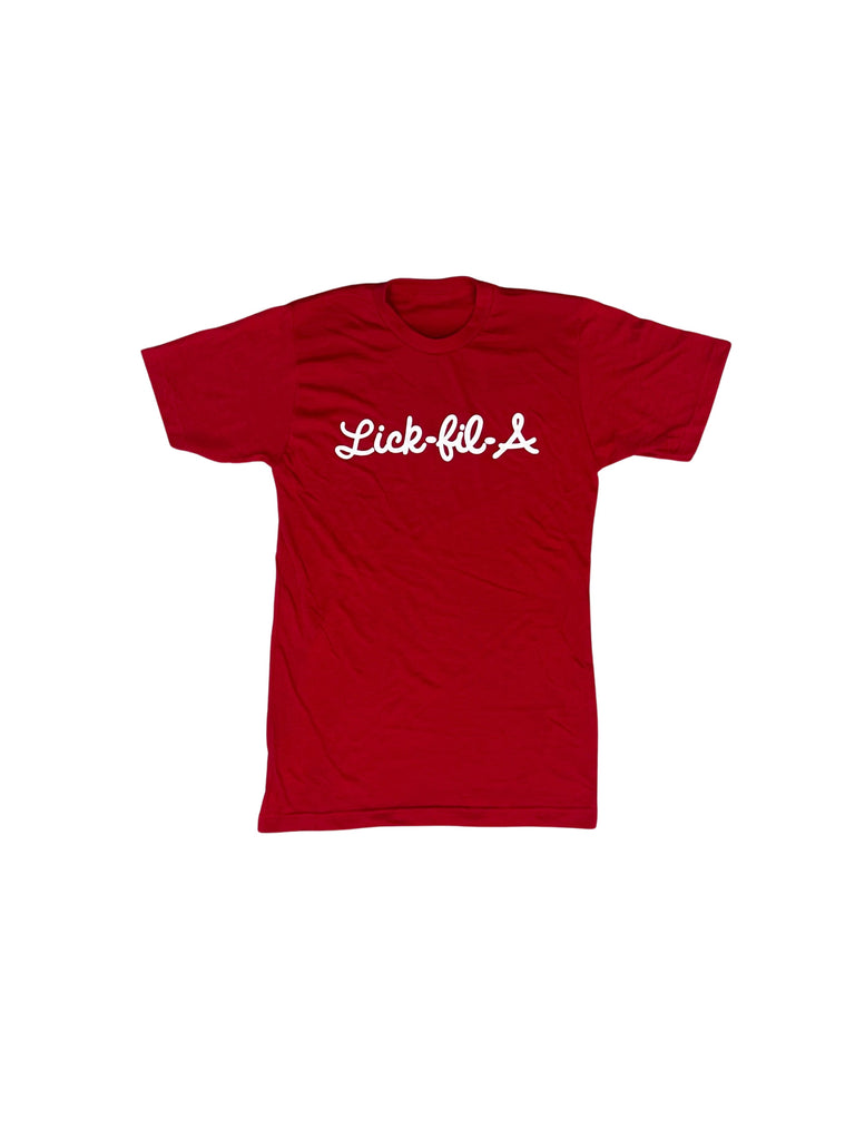 THIGHBRUSH® - Lick-fil-A - Men's T-Shirt - Red