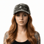 THIGHBRUSH® TACTICAL - FlexFit Hat - Camo - Black and Grey - Squeal Team Six