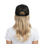 THIGHBRUSH® BEARD RIDING COMPANY - Ponytail Trucker Snapback Hat - Black