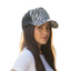 THIGHBRUSH® BEARD RIDING COMPANY - Trucker Snapback Hat - Zebra