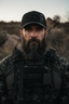 THIGHBRUSH® TACTICAL - Fitted Hat - Camo - Multicam Black - SQUEAL TEAM SIX