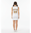 THIGHBRUSH® ATHLETICS - THIGHBRUSH 69 - WOMEN'S BASKETBALL JERSEY DRESS - WHITE