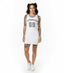 THIGHBRUSH® ATHLETICS - THIGHBRUSH 69 - WOMEN'S BASKETBALL JERSEY DRESS - WHITE