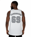 THIGHBRUSH® ATHLETICS - THIGHBRUSH 69 - MEN'S BASKETBALL JERSEY - WHITE