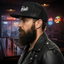 THIGHBRUSH® - OUTLAW - Flat Bill Trucker Snapback Hat - Black