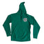 THIGHBRUSH® BEARD RIDING COMPANY - Unisex Hooded Sweatshirt - Green